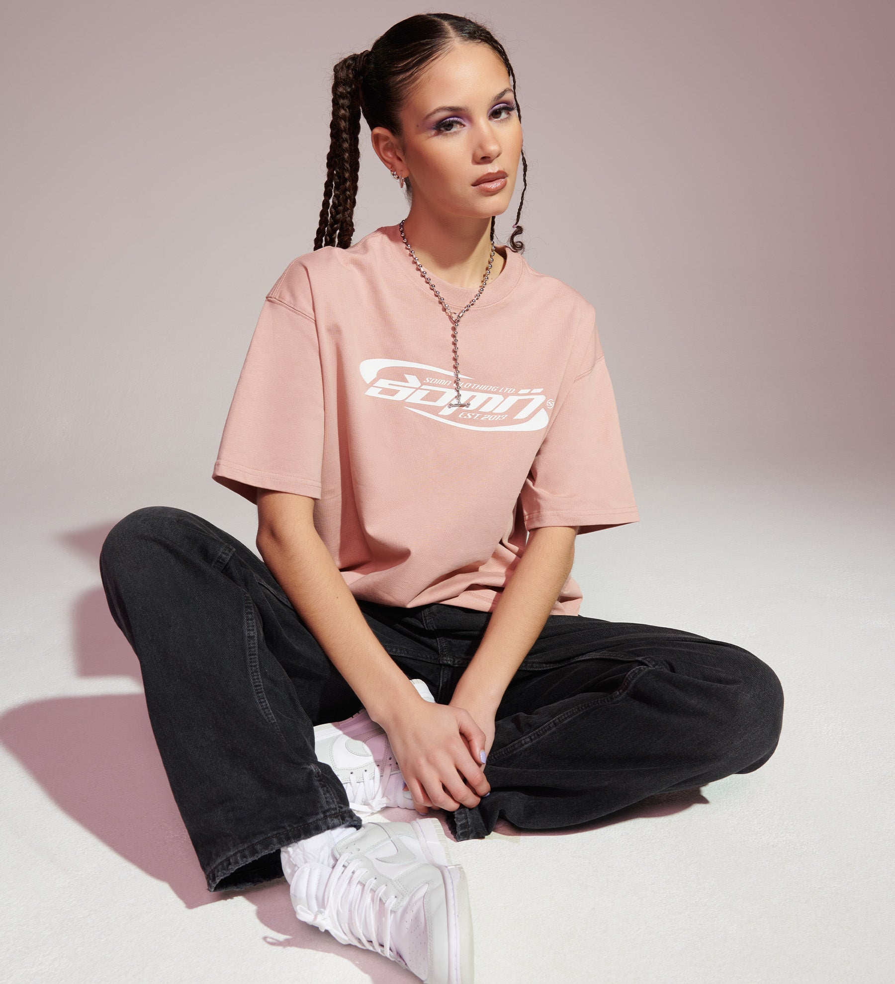 Y2K Orbit T-Shirt [Lotus Pink]